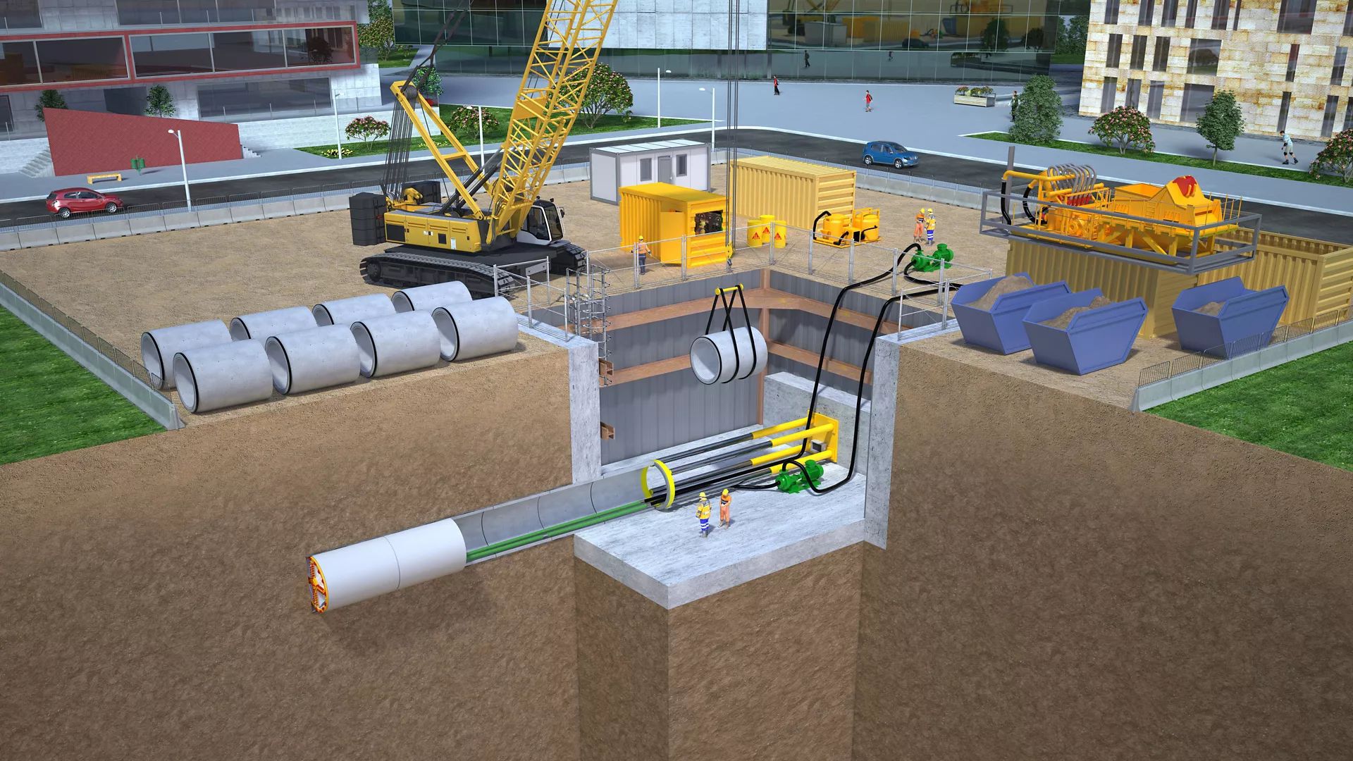 Underground Utility Tunnel